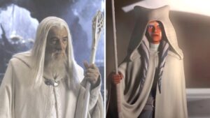 Fehér Gandalf és Ahsoka
