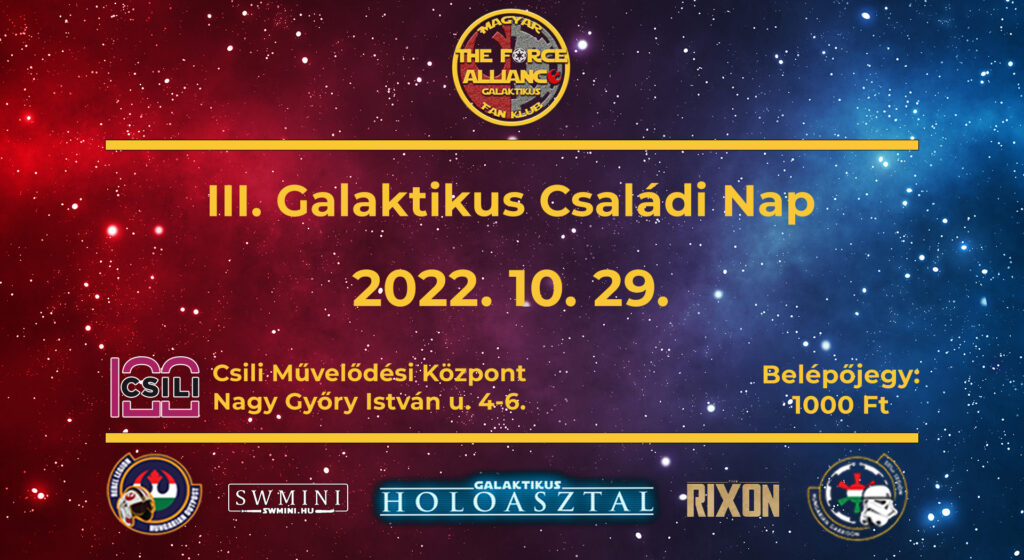 A Galaktikus Családi Nap meghívója