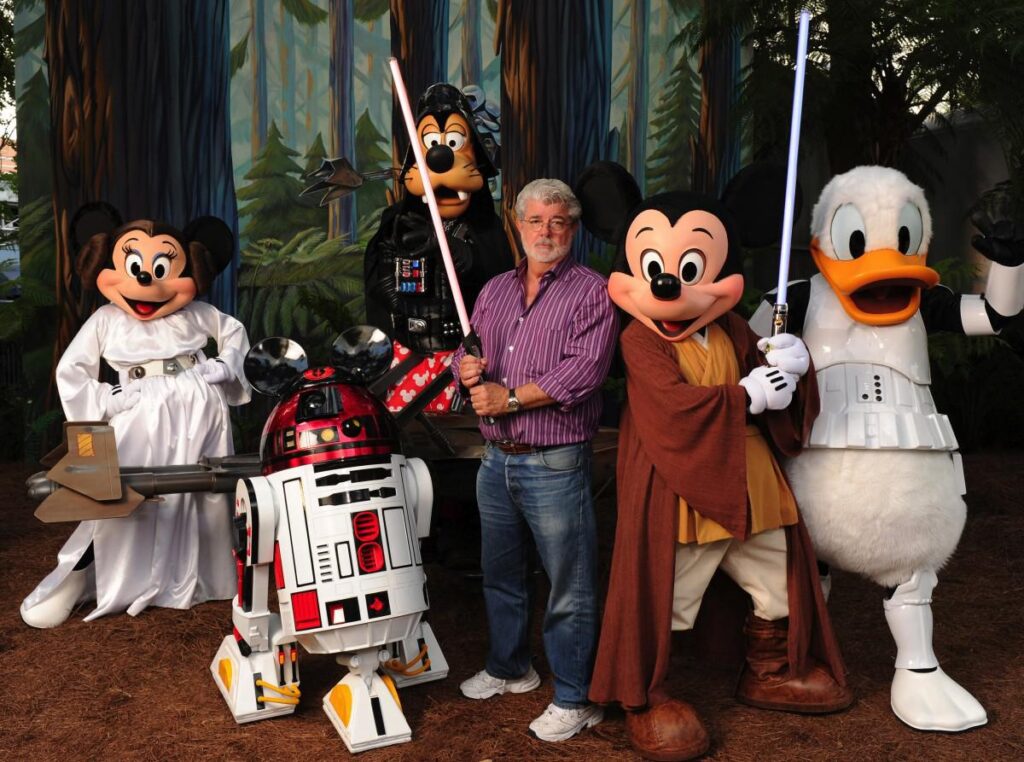George Lucas Disney 2012