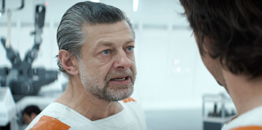 Andy Serkis az Andorban mint Kino Loy