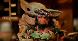 Babu Frik és Grogu rossz baba A Mandalóriban