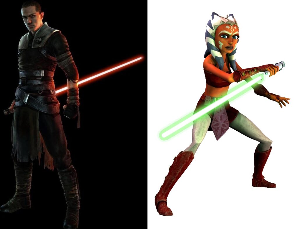 Starkiller Ahsoka lightsaber