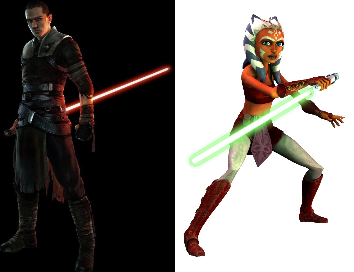 Párhuzamos életrajzok Ahsoka Tano és Galen Marek REBO.HU