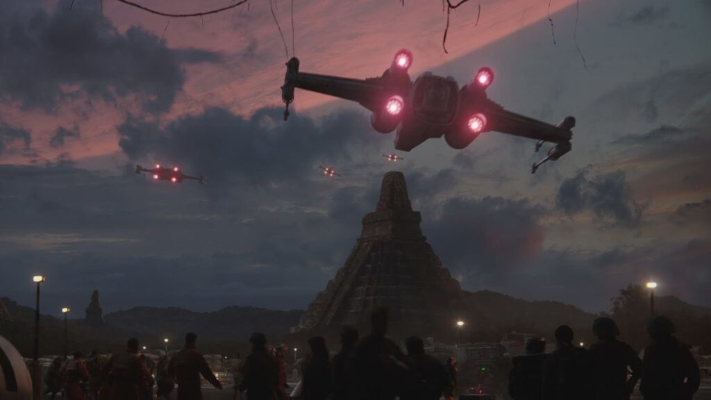 X-wing Rogue One Yavin