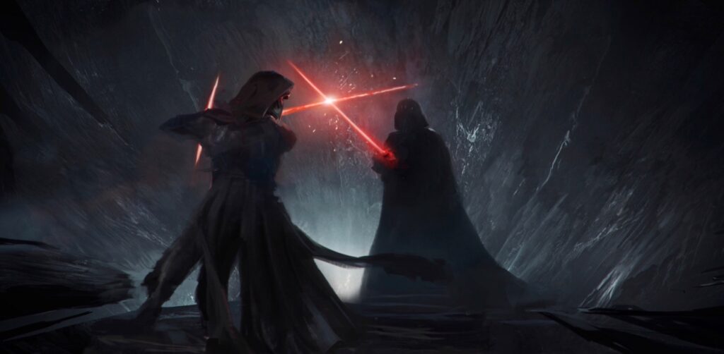 Kylo vs Vader Duel of the Fates
