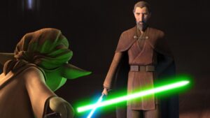 Dooku vs Yaddle