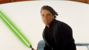 Luke Skywalker green ligtsaber