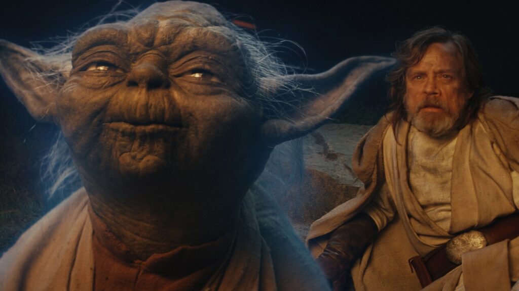 Luke Yoda TLJ