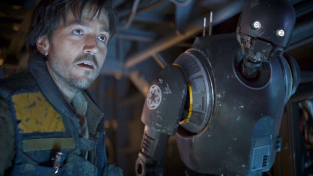 Cassian Andor K-2SO Rogue One