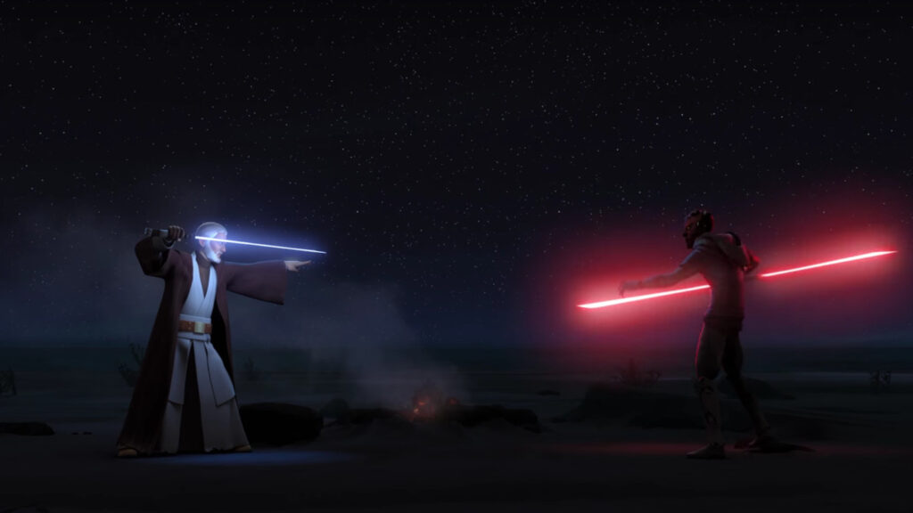 Obi-Wan vs Maul (3. évad)
