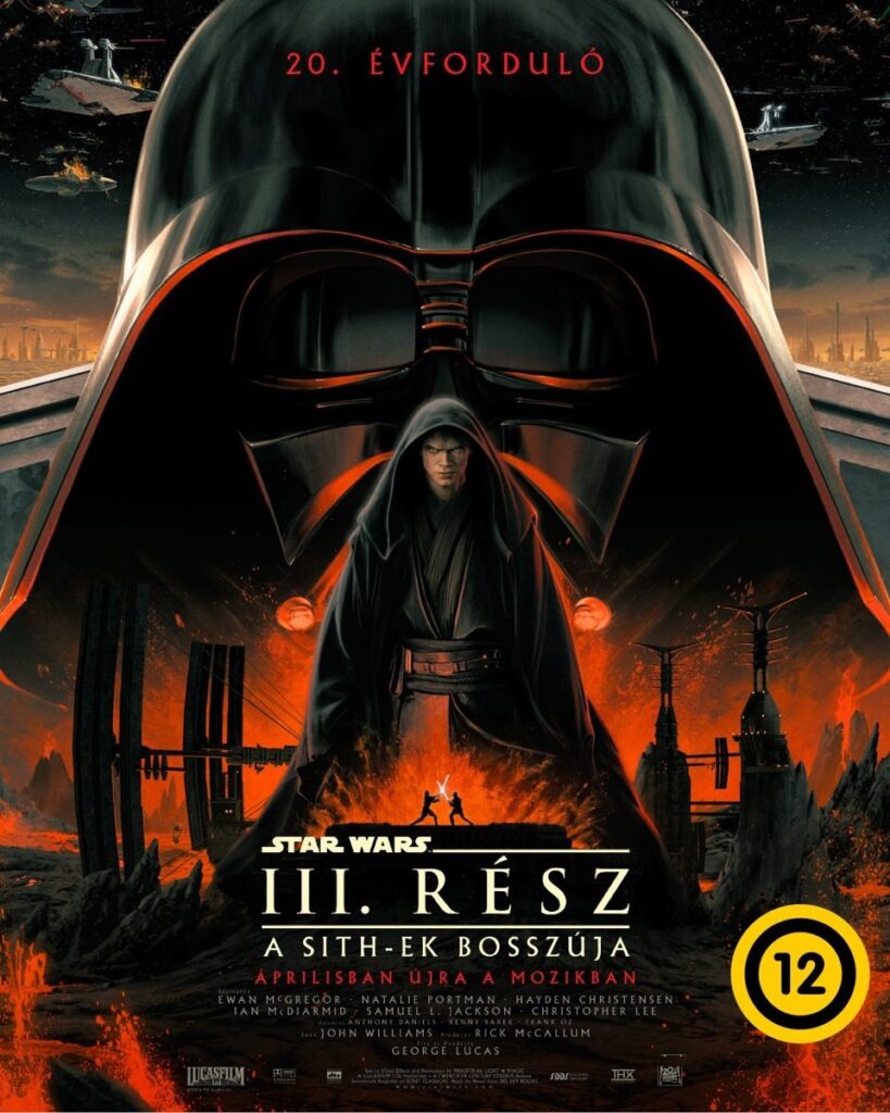 A Sith-ek bosszúja évfordulós plakátja