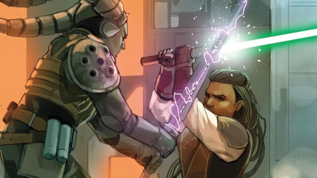 Lourna Dee és Keeve Trennis A Köztársaság fénykora harmadik fázisában (Forrás: Wookieepedia)