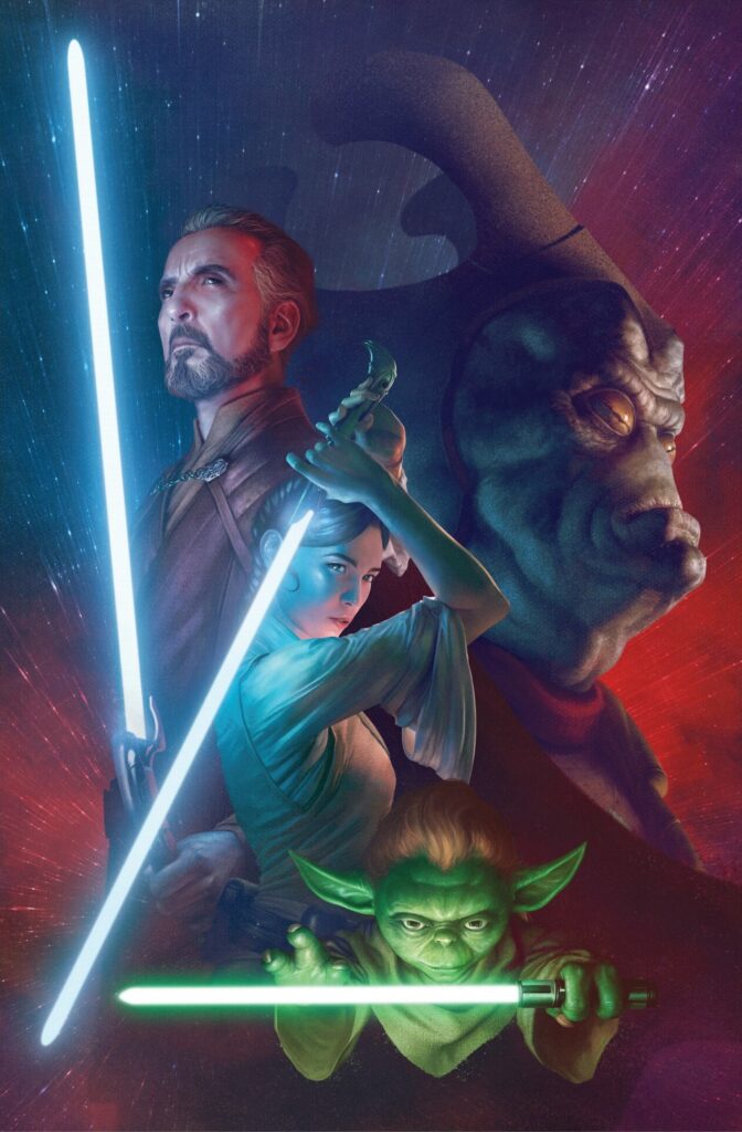 A Jedi Knights ötödik füzetének borítója.