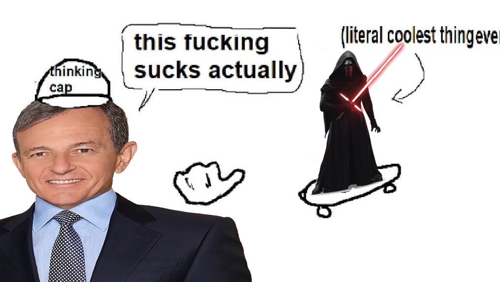 Bob Iger Kylo Ren