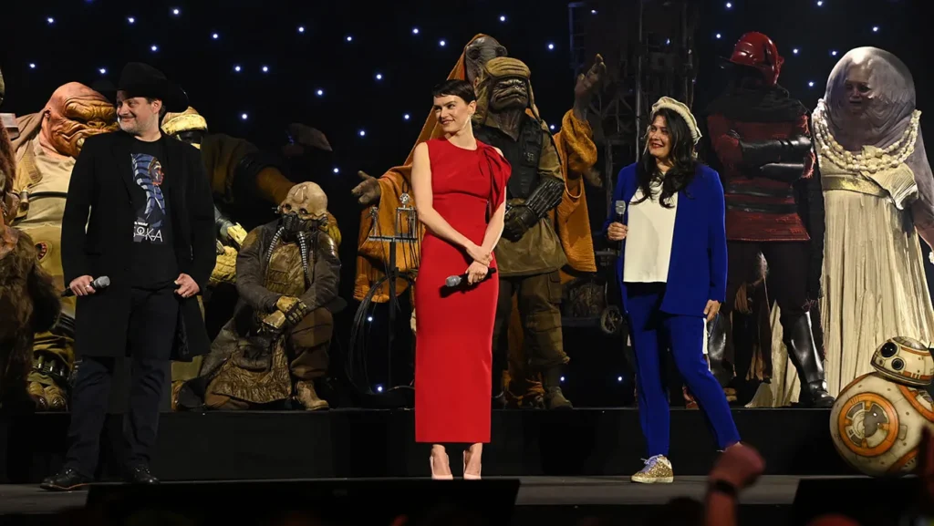 Dave Filoni, Daisy Ridley, Obaid-Chinoy, Celebration 2023